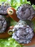 Sushi Roll Snails for Charaben