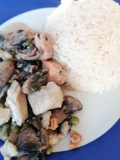 Une photo de Poisson express façon blanquette