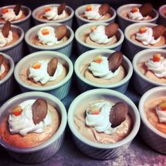 A picture of Pumpkin Pie Pudding.