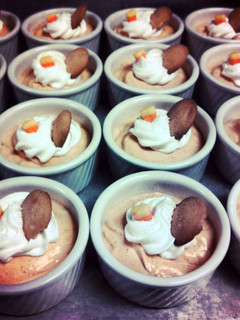 A picture of Pumpkin Pie Pudding.