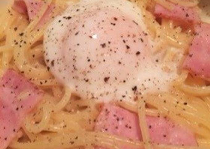 Recipe of Perfect Easy Heavy Cream-free Carbonara