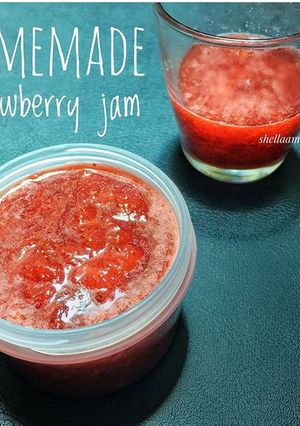 Foto resep Homemade Selai Strawberry
