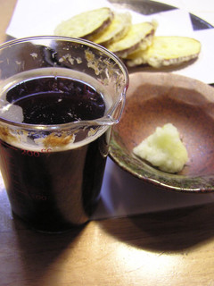 A picture of Homemade Tentsuyu and Mentsuyu in the Microwave.