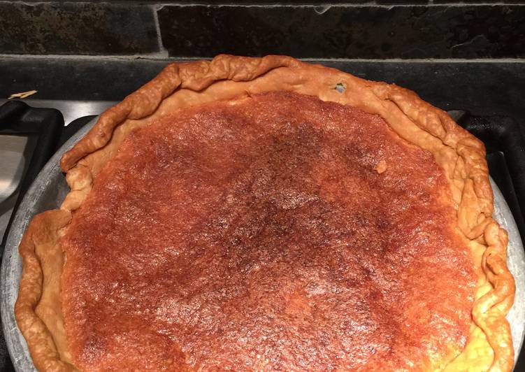 Recipe of Award-winning Chess Pie