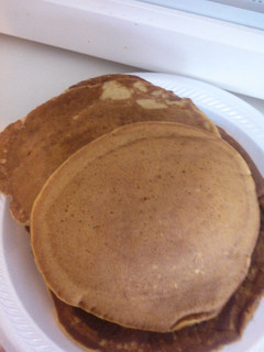 A picture of Pumpkin pancakes.