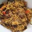 Dendeng Ragi (serundeng daging sapi) pedas