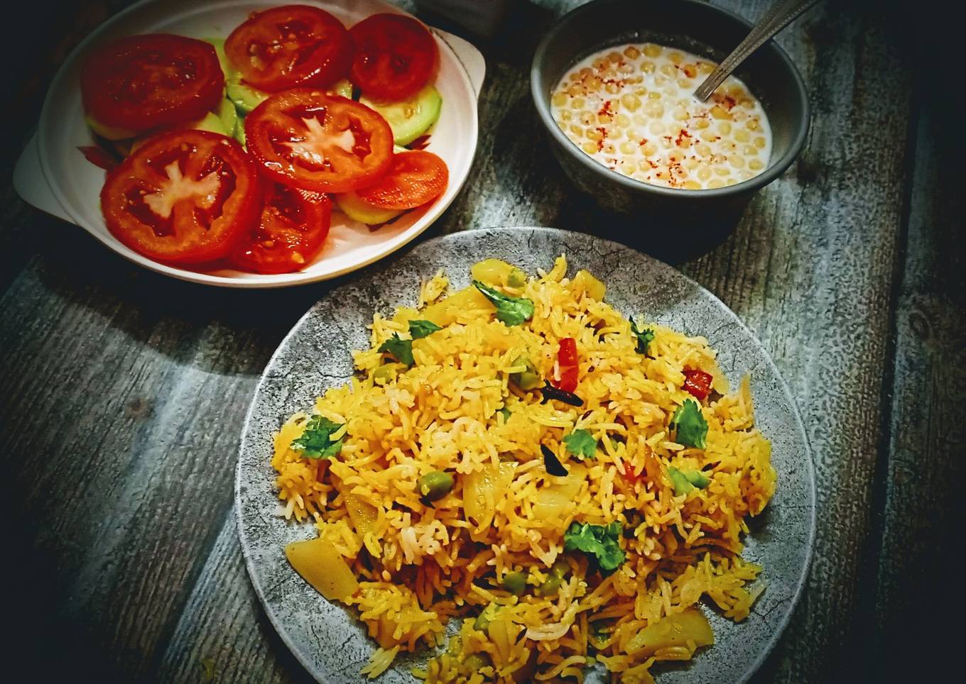 Vegetable biryani