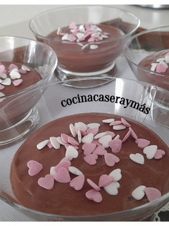 Una foto de Crema de chocolate