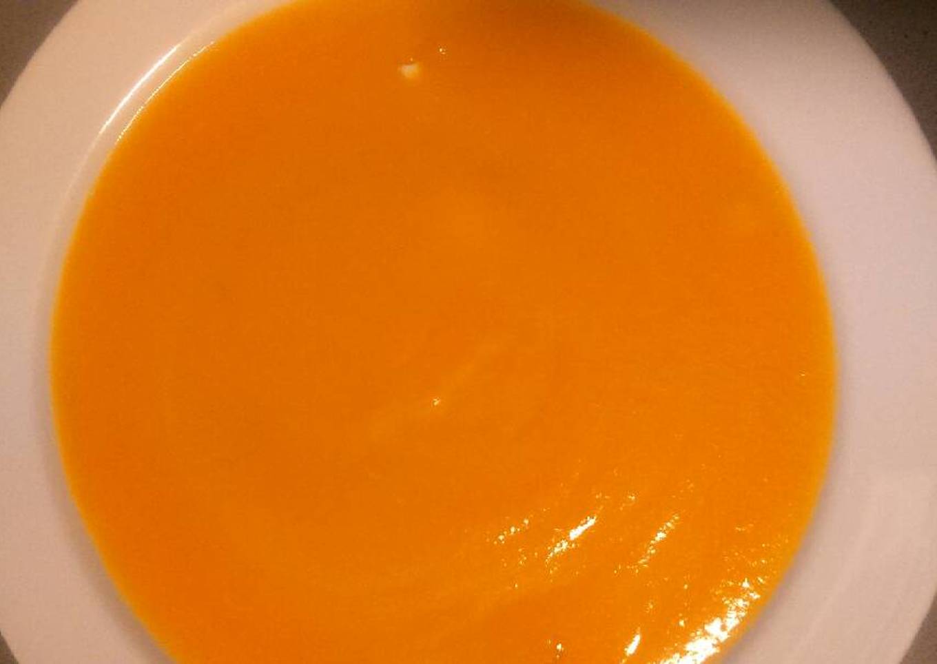 Crema de calabaza