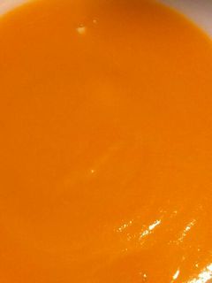Una foto de Crema de calabaza