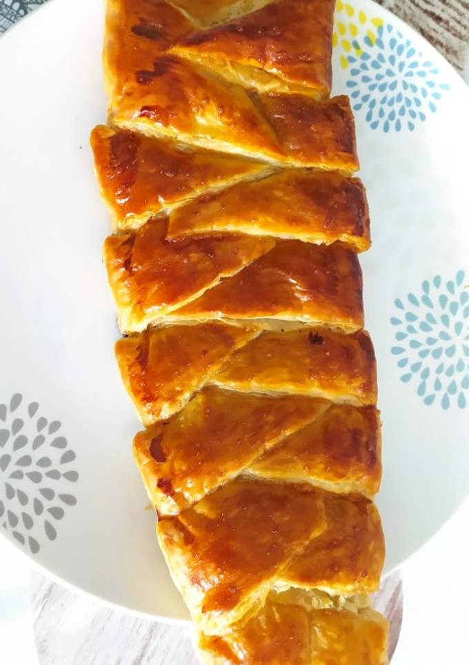 Una foto de Trenza chocolate y pipas de calabaza