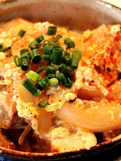 A picture of Healthy Chicken & Egg Rice Bowl with Koya Tofu.
