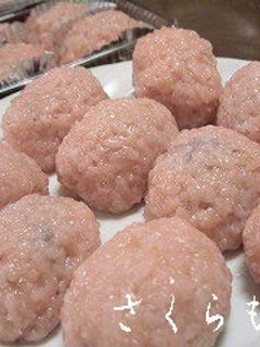 A picture of Sakura Mochi with a Rice Cooker.
