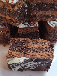 Una foto de Budín de Chocolate y Avena Sin Horno