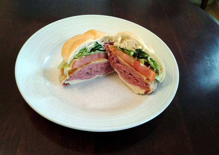 Recipe of Ultimate Hot Pastrami Sandwiches