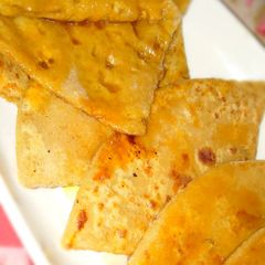 A picture of Jaggery Paratha.
