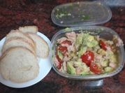 Una foto de comida para llevar al trabajo