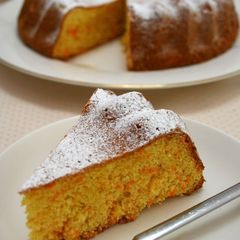 A picture of Castella-style Carrot Cake.