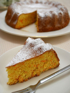 A picture of Castella-style Carrot Cake.