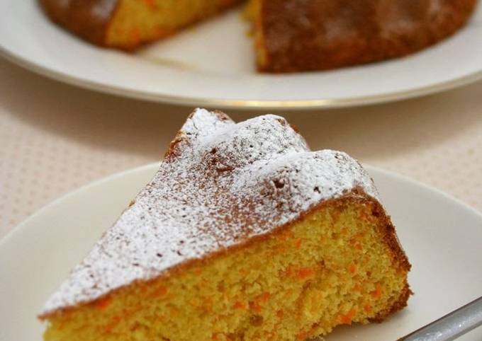 Castella-style Carrot Cake