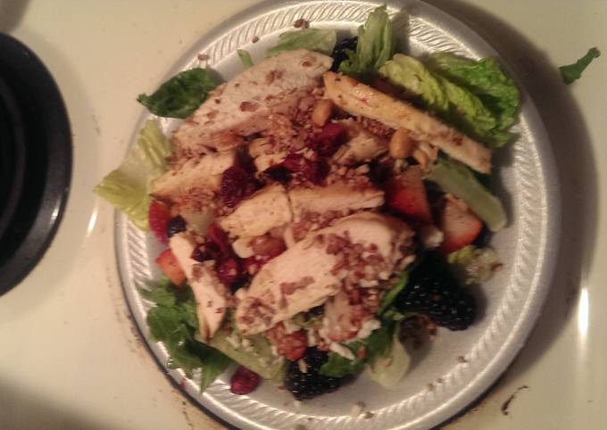 Three Barry grilled chicken salad