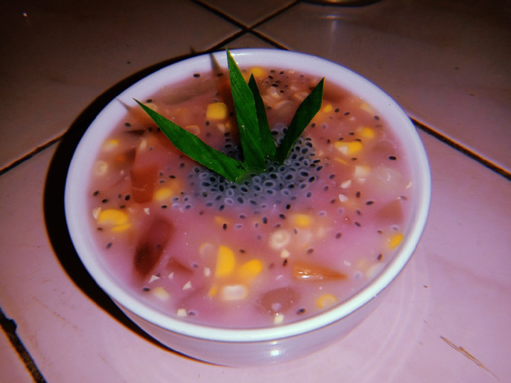 Cara Gampang Menyiapkan Kolak Ubi Kolang-Kaling Biji Selasih, Bikin Ngiler