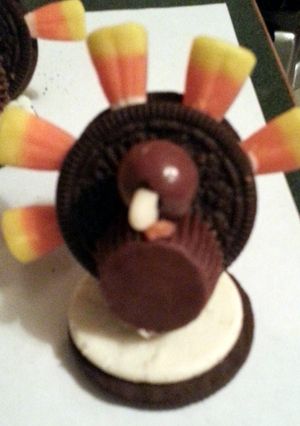 A picture of Tinklee's Candy Turkeys.