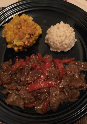 A picture of Pepper Steak.