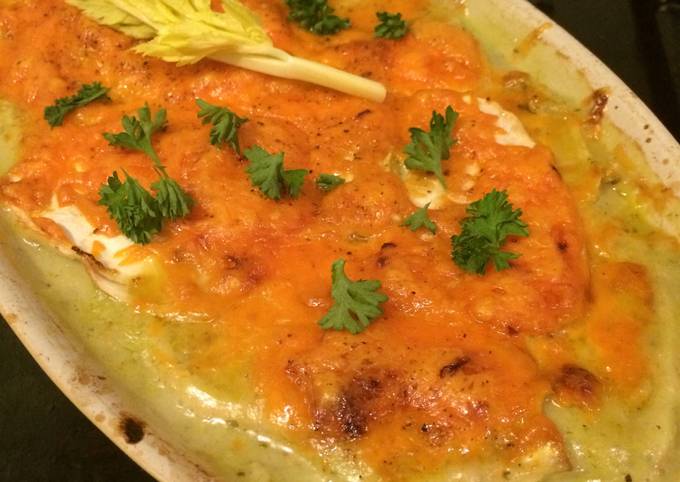 Celery And Celeriac Fish Pie