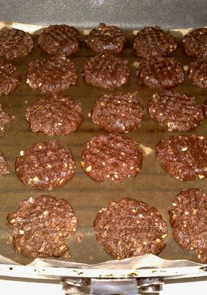 Foto resep Kue kacang coklat