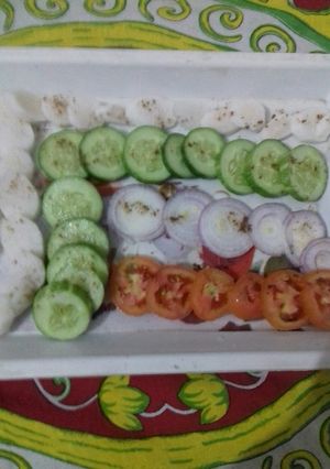 A picture of Jeera Masala Salad.