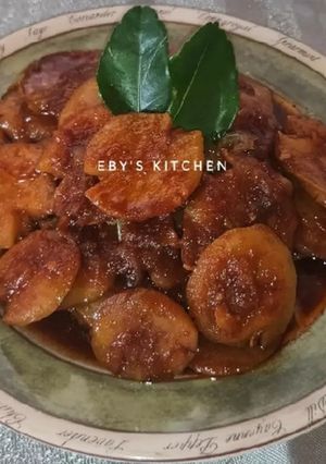 Foto resep Semur Jengkol Pedas