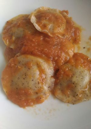Foto di Ravioli ai legumi,al sugo