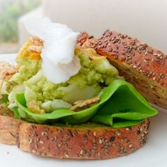 A picture of Avocado and Coconut Diet Brunch Sandwich /DAY 5.