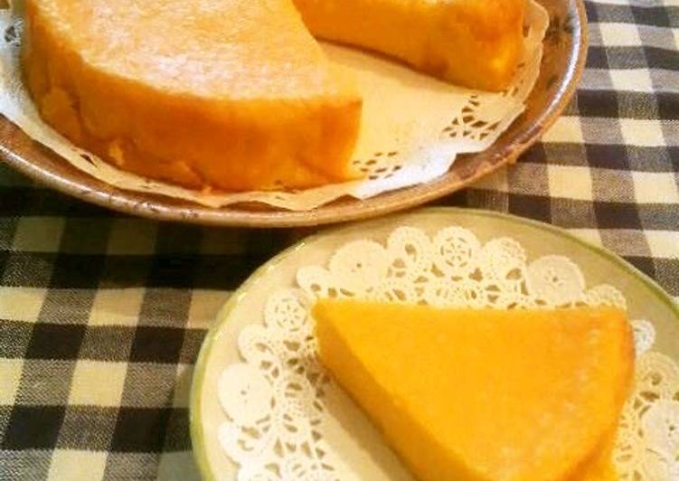 Smooth Kabocha Squash Cheesecake