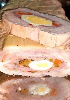 Una foto de Matambre de Cerdo Relleno