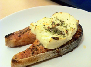 Foto principal de Salmón al horno con Philadelphia