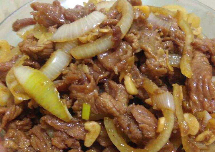 Beef teriyaki
