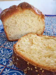 Una foto de Brioche de yogurth