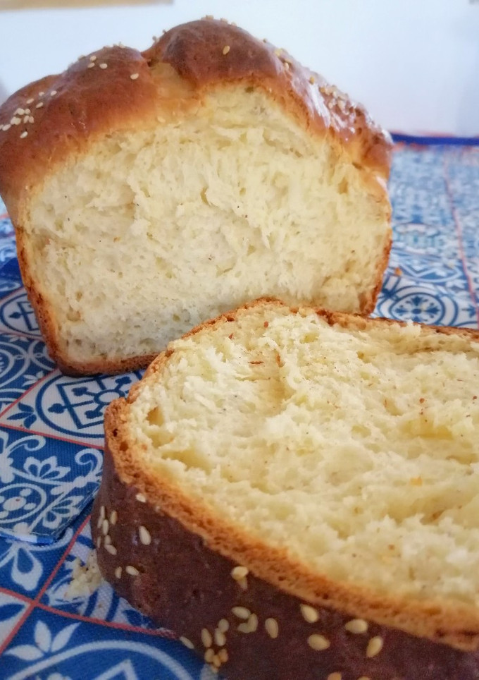 Una foto de Brioche de yogurth