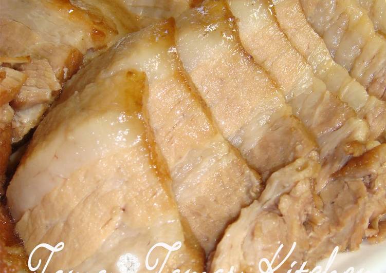 How to Prepare Yummy Soft Char Siu Pork Belly Cooked In A Pressure Cooker