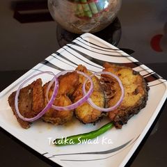 A picture of Fried fish.