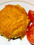 Budín de zapallo y Acelgas