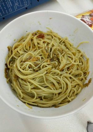 Foto resep Spagetty sambal hijau