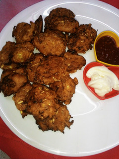 A picture of Cabbage Fritters....