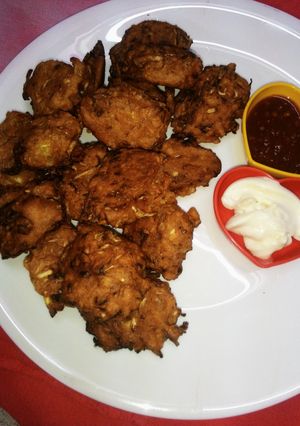 A picture of Cabbage Fritters....