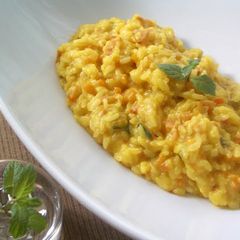 Kabocha Squash Risotto A picture of Kabocha Squash Risotto.