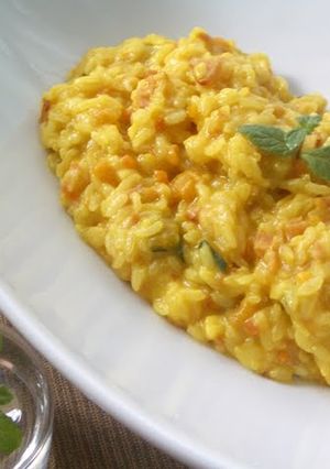 A picture of Kabocha Squash Risotto.