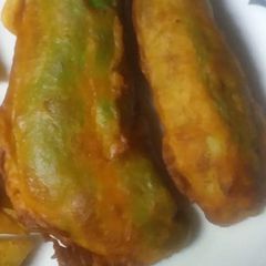 A picture of Mirch Pakora.
