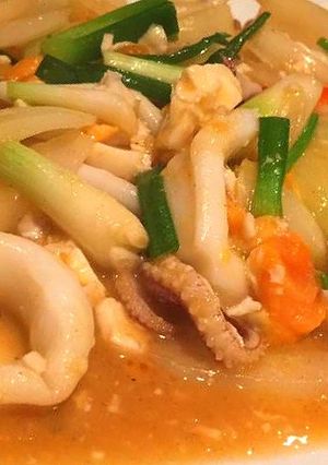 รูปของ ปลาหมึกผัดไข่เค็ม